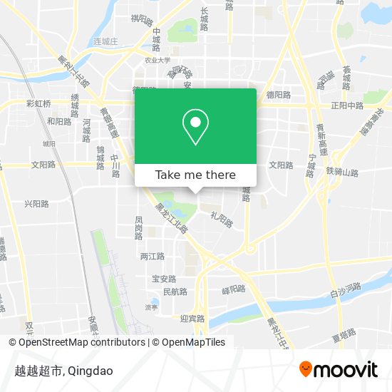 越越超市 map