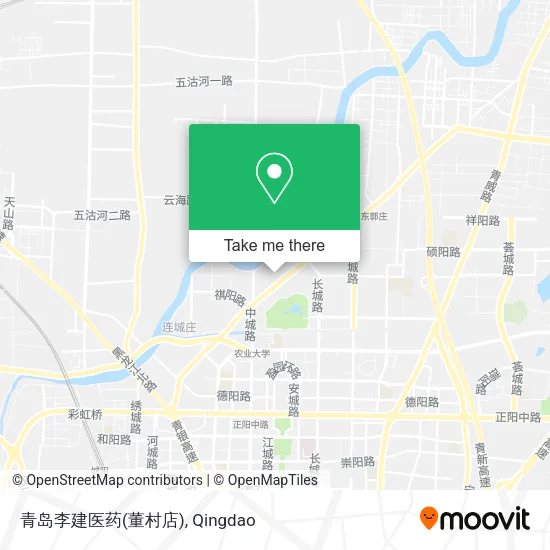 青岛李建医药(董村店) map