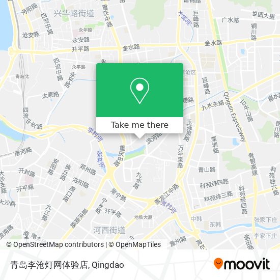 青岛李沧灯网体验店 map