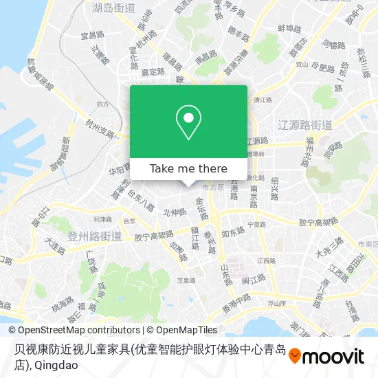 贝视康防近视儿童家具(优童智能护眼灯体验中心青岛店) map