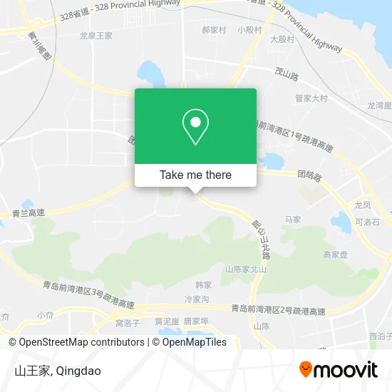 山王家 map