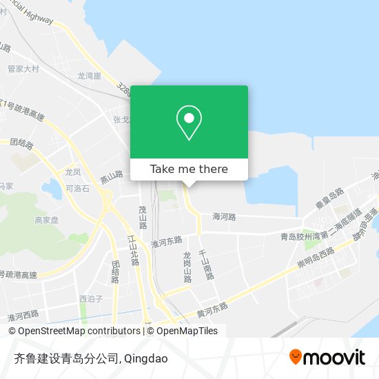 齐鲁建设青岛分公司 map