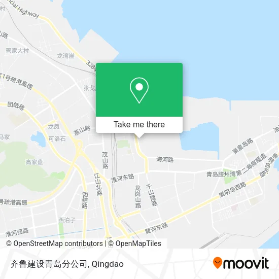 齐鲁建设青岛分公司 map