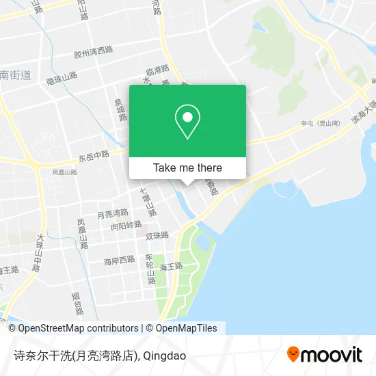 诗奈尔干洗(月亮湾路店) map