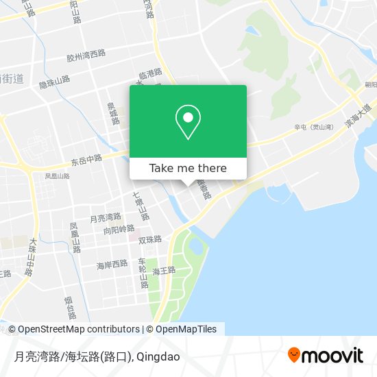 月亮湾路/海坛路(路口) map