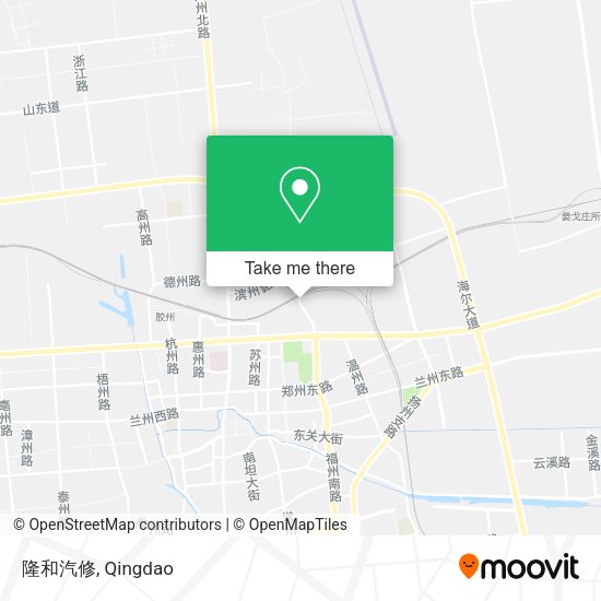 隆和汽修 map