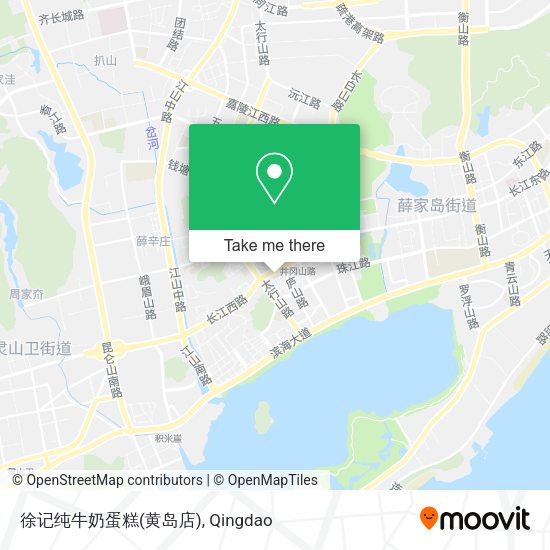 徐记纯牛奶蛋糕(黄岛店) map