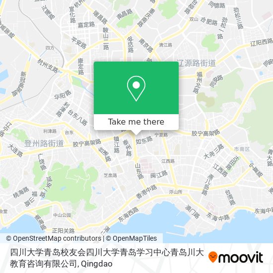 四川大学青岛校友会四川大学青岛学习中心青岛川大教育咨询有限公司 map