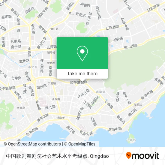 中国歌剧舞剧院社会艺术水平考级点 map