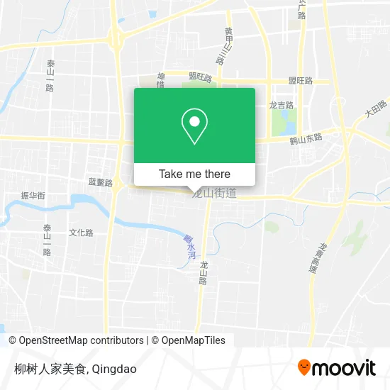 柳树人家美食 map