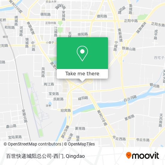 百世快递城阳总公司-西门 map