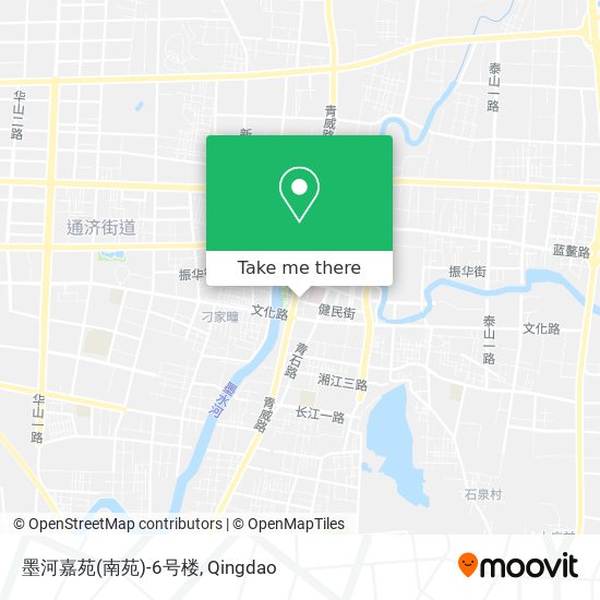 墨河嘉苑(南苑)-6号楼 map