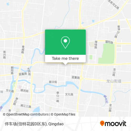 停车场(信特花园D区东) map