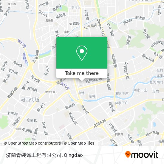 济商青装饰工程有限公司 map