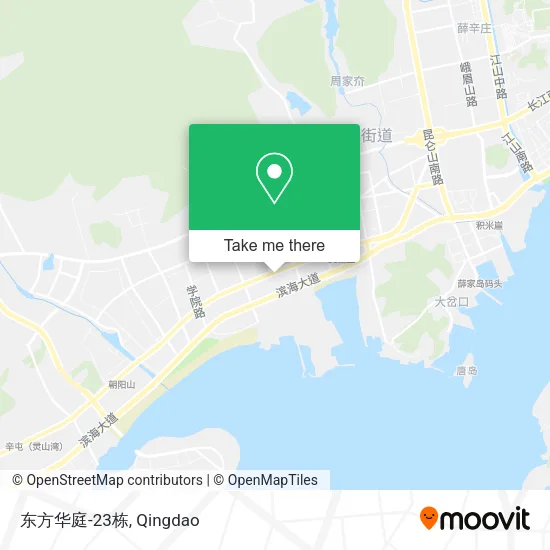 东方华庭-23栋 map