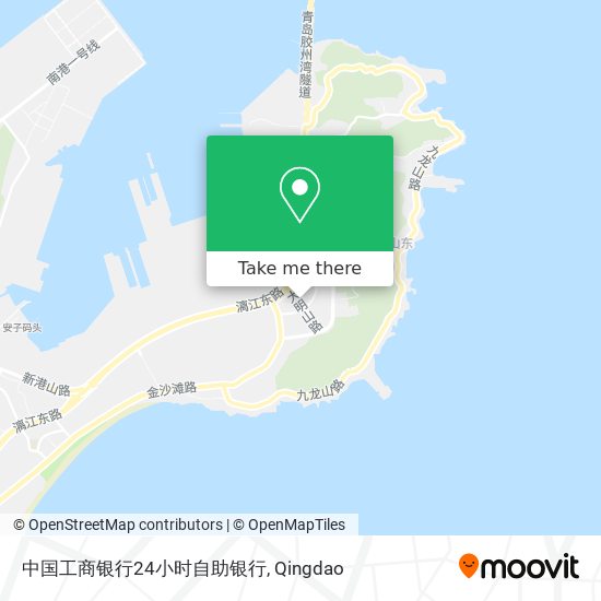 中国工商银行24小时自助银行 map