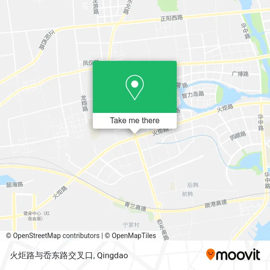 火炬路与岙东路交叉口 map
