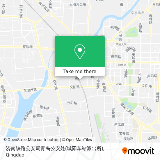 济南铁路公安局青岛公安处(城阳车站派出所) map