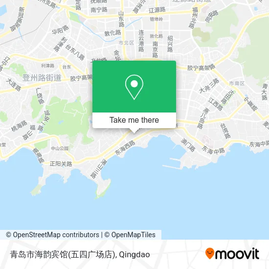 青岛市海韵宾馆(五四广场店) map