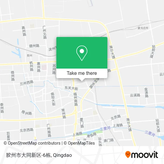 胶州市大同新区-6栋 map