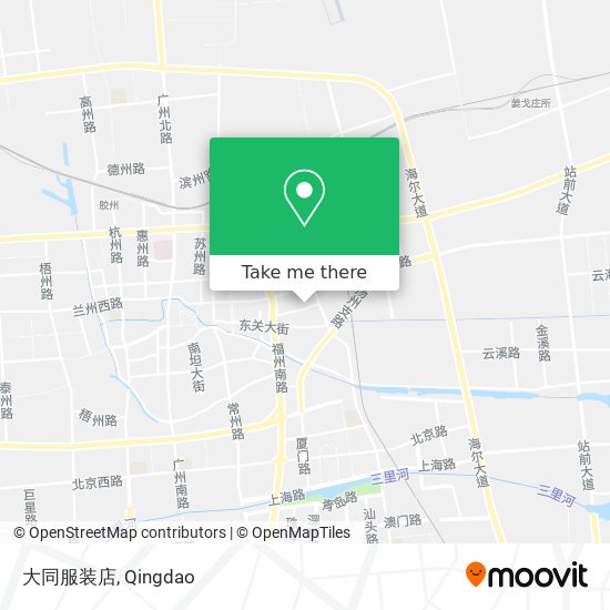 大同服装店 map