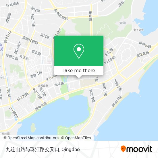 九连山路与珠江路交叉口 map