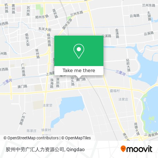 胶州中劳广汇人力资源公司 map