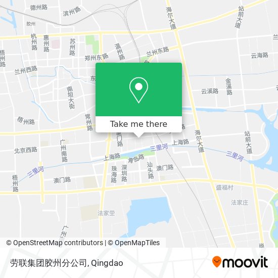 劳联集团胶州分公司 map
