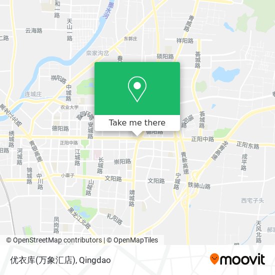 优衣库(万象汇店) map