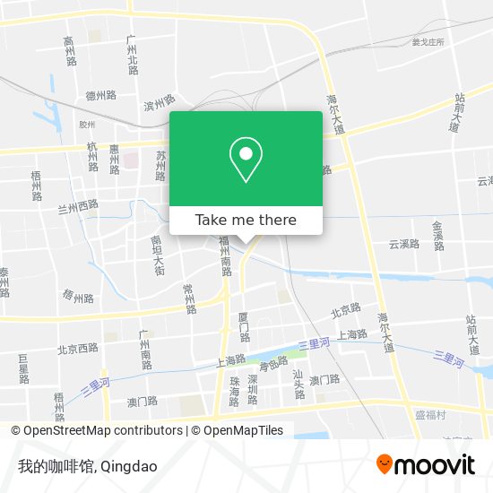 我的咖啡馆 map