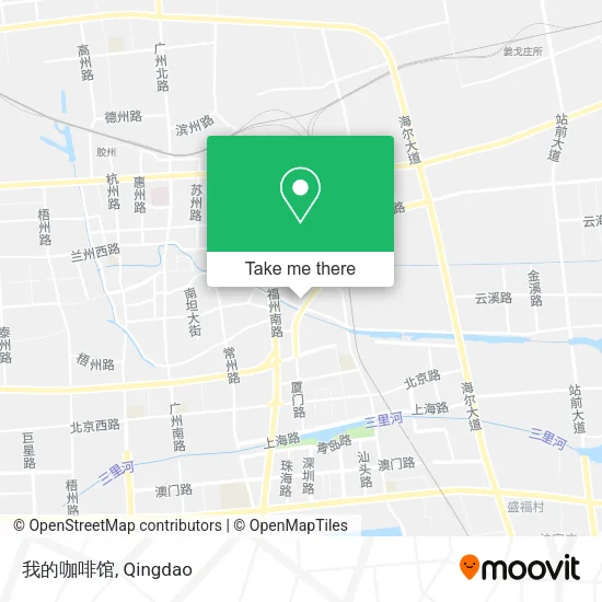 我的咖啡馆 map