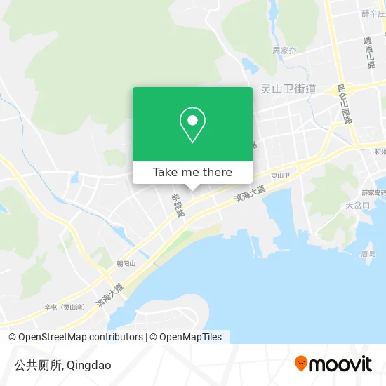 公共厕所 map