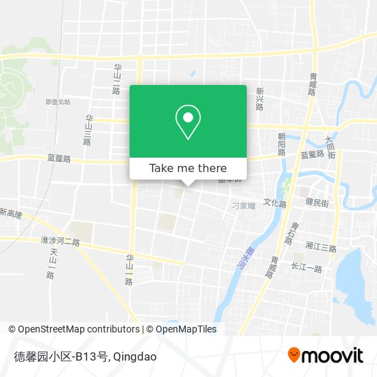德馨园小区-B13号 map