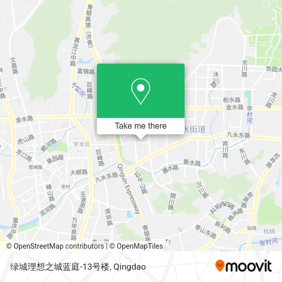 绿城理想之城蓝庭-13号楼 map