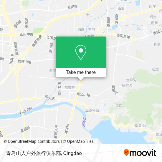 青岛山人户外旅行俱乐部 map