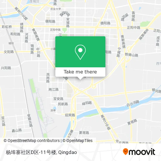 杨埠寨社区D区-11号楼 map