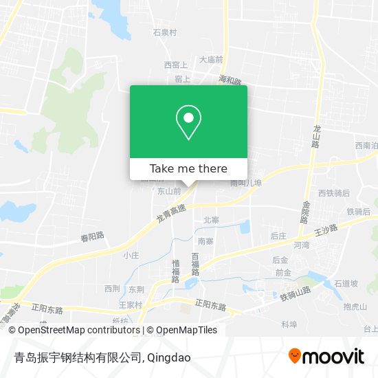 青岛振宇钢结构有限公司 map