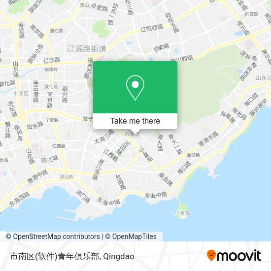 市南区(软件)青年俱乐部 map