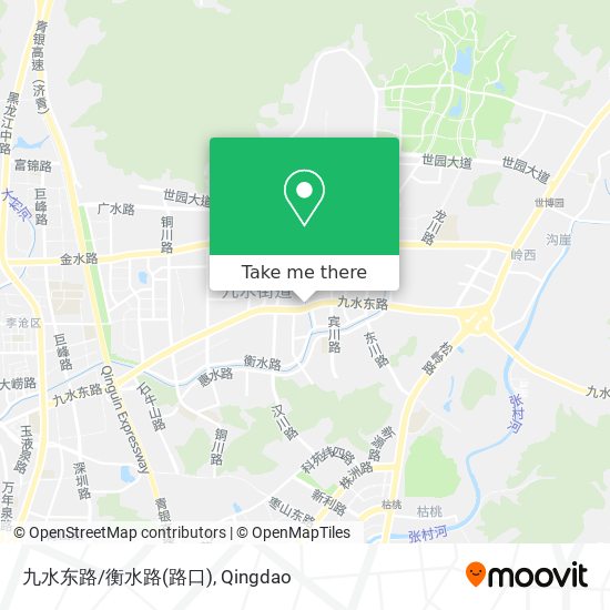 九水东路/衡水路(路口) map