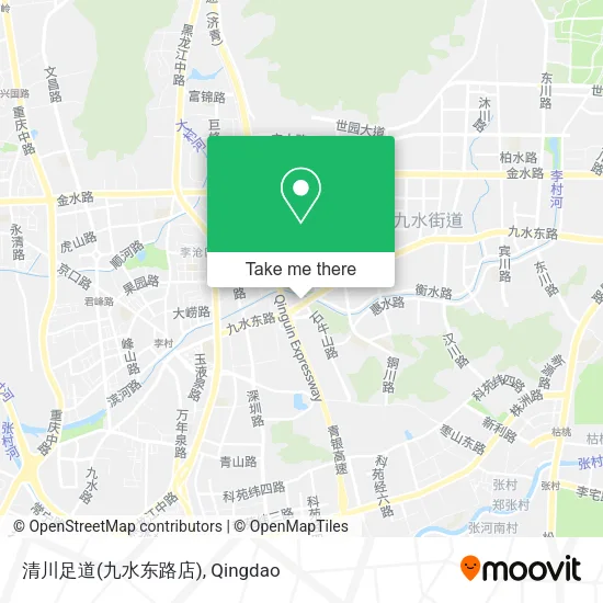 清川足道(九水东路店) map