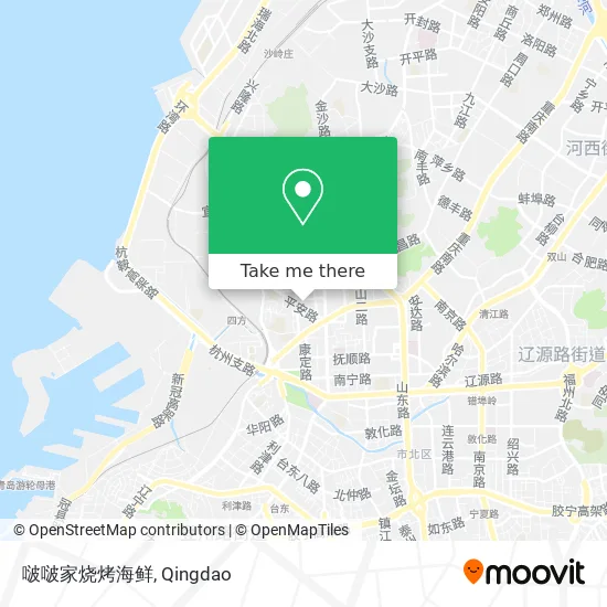 啵啵家烧烤海鲜 map