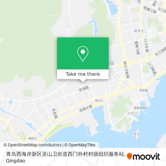 青岛西海岸新区灵山卫街道西门外村村级组织服务站 map