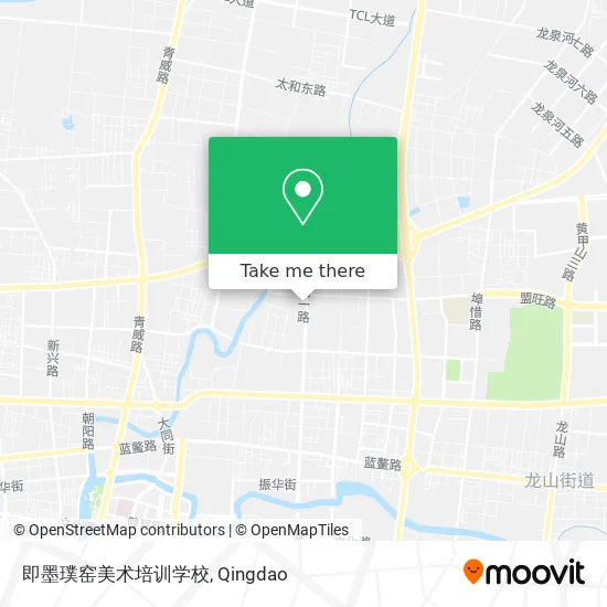 即墨璞窑美术培训学校 map