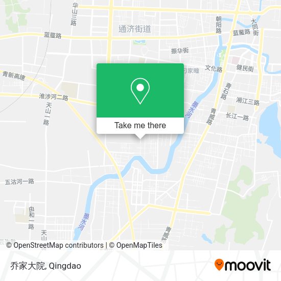 乔家大院 map