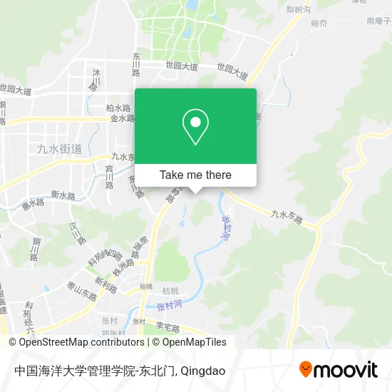 中国海洋大学管理学院-东北门 map