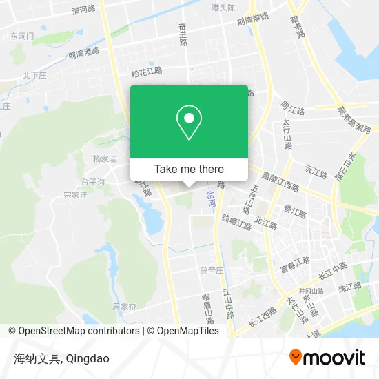 海纳文具 map