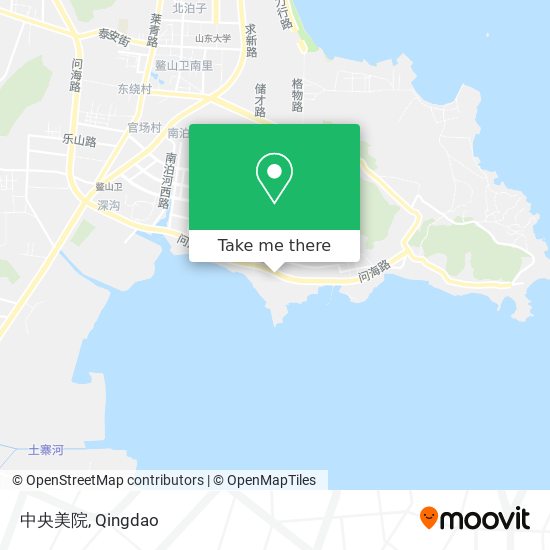 中央美院 map
