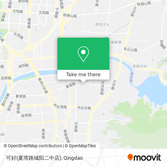 可好(夏塔路城阳二中店) map