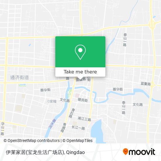 伊莱家居(宝龙生活广场店) map