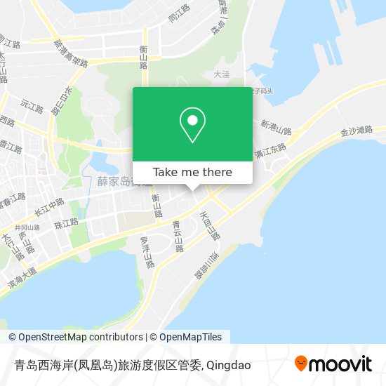 青岛西海岸(凤凰岛)旅游度假区管委 map
